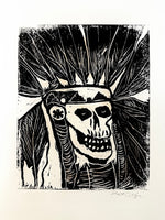 Linocut Print