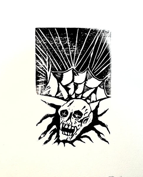 Linocut print 2